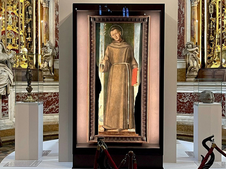 Vetrina per Tavola di Sant'Antonio,  Santuario della Visione, Camposampiero  - 
