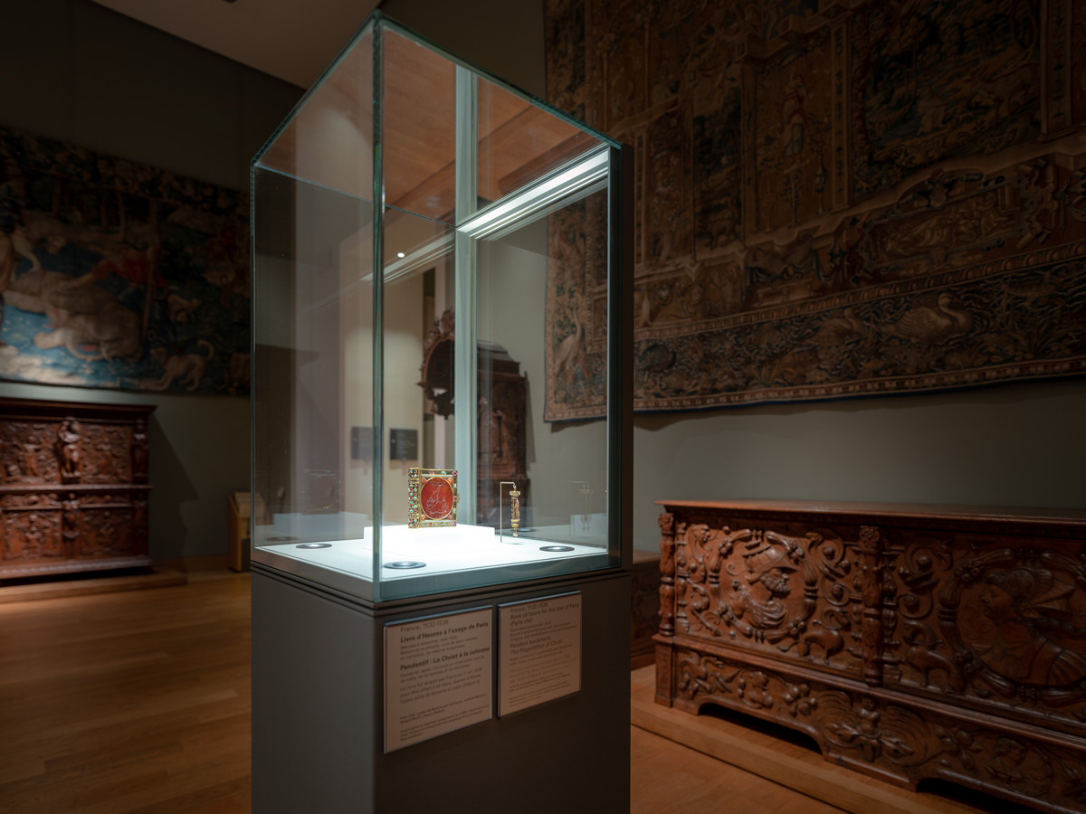 Vetrina Livre d'Heures di Francesco I