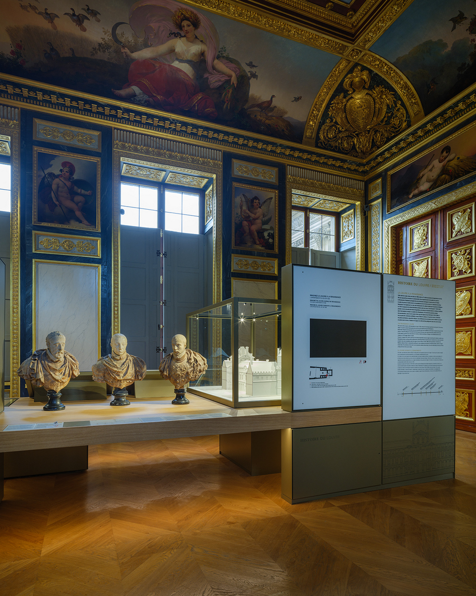 Appartement du Roi / Salle des verres - Musée du Louvre 